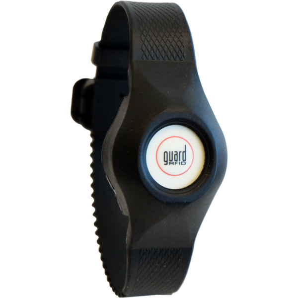 PT-3 tag in black wristband