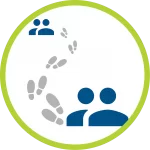 contact tracing icon